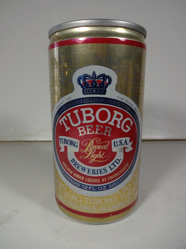 Tuborg Beer - 'Brewed Under License at Frankenmuth' - Click Image to Close